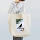 黒猫の黒猫　トートバッグ Tote Bag