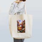 VERITIST (ヴェリティストSUZURI店)の抽象画風｢秋｣ Tote Bag