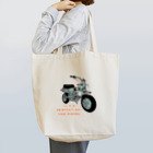 mayon's animal shopのバイクTシャツ　レトロなダックス Tote Bag