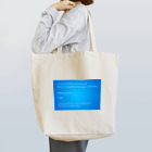 illust_designs_labの架空のブルースクリーンエラー画面のイラスト  Tote Bag