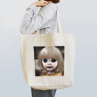 【ホラー専門店】ジルショップの怖い幼女の西洋人形 Tote Bag