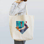 蜥蜴もんよのもくもくもんよ Tote Bag