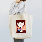 sasame's shopのねことわたし  なぜか 幸せ なんだよ Tote Bag