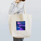 RetroRevive Treasuresのスノーリバー Tote Bag