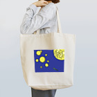 コナテオニの月夜に輝くしゃぼん玉 Tote Bag