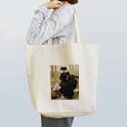 世界の絵画アートグッズのヴィットリオ・マッテオ・コルコス 《リュクサンブール公園での会話》 Tote Bag