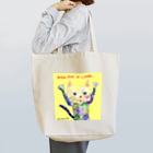 amuchan's shopの水たまりのネコちゃん Tote Bag