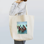 Art Baseのクロード・モネ/ 1868 / Fishing Boats, Calm Sea Tote Bag