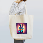 ELMONMARTのカラフルうさぎ Tote Bag