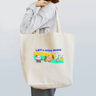 かいほう屋の音楽で一つに。 Tote Bag