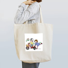 Kibichuuのはととうーじろ〜自転車 Tote Bag