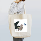  藤ねこりえ/ 𝙁𝙐𝙅𝙄𝙣𝙚𝙘𝙤𝙧𝙞𝙚のピアノ奏者ねこ Tote Bag