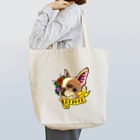 フレンチブルドッグのJILVAのフレンチブルドッグ／ハニーパイド Tote Bag