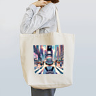 Artful Whiskersの一人旅の少女 Tote Bag