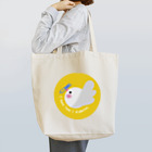 文鳥屋さんの1型糖尿病文鳥デザインロゴマーク Ver.イエロー Tote Bag