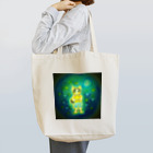 『星月夜の猫』（安財ちずかのイラストグッズONLINE SHOP）の星月夜・猫の幻想物語 Tote Bag