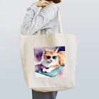 ryusky_333のサングラス姿の猫がヨガポーズでリラックス！ Tote Bag