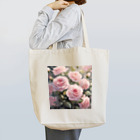 okierazaのペールピンクのバラの花束 Tote Bag