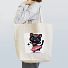 ベリーBellyの黒猫ベリーダンス Tote Bag