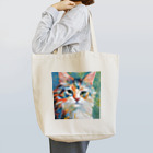 Moff-Animal'sの絵の具猫 トートバッグ