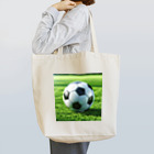 jmjmjmのサッカー好きな家族や友達にプレゼントしよう！ Tote Bag