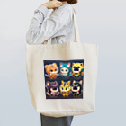 可愛い存在まじ癒しのイカネコレンジャーズ Tote Bag