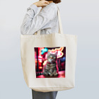 ネオンストリートANIMALのアメリカンショートヘア#3【ネオンストリートcat】 Tote Bag