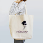FREEDOM_K_のFREEDOM　Paris女子 トートバッグ