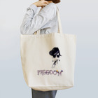 FREEDOM_K_のFREEDOM　Paris女子 Tote Bag