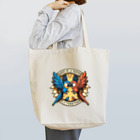 【exomix】の【exomix】Wコンゴウインコ-<FLY TOGETHER> Tote Bag