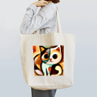 T2 Mysterious Painter's ShopのMysterious Cat Tote Bag