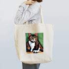 Ppit8のどっしりかまえる猫ちゃん Tote Bag