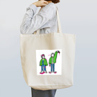 助六の緑のおっきな上着 Tote Bag