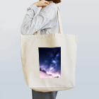 Amanekoの夜空プリント Tote Bag