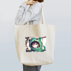 neko_28の恐竜の着ぐるみを着た女の子 Tote Bag