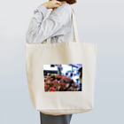 ニューヨークのシアトル市場 花 Tote Bag