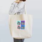 mikanbatakeのうさぎ　４つのお顔 Tote Bag