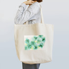 葉月あさこ(風椋)＠癒しの書【公式】のインクアート 緑の花 Tote Bag