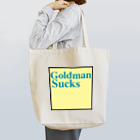 LOL CLOTHINGのGoldmanSucks Tote Bag