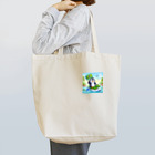 Enjoy 旅SUP!の旅ペンギン　ブラジル　アマゾンでSUP！！ Tote Bag