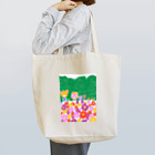 Reborn：ゴロえもんのマスクマン と 花畑 Tote Bag