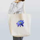 Rian🏍の青色と白色の蓮 Tote Bag