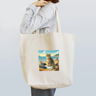 peace2024の海辺の仕事猫 Tote Bag
