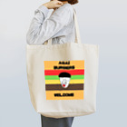 Shiumai_shopのあさいバーガー Tote Bag