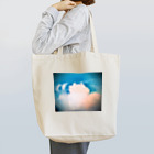 Famille de baleines(ファミールデバレーヌ)のあの雲、ピースしてない？ Tote Bag