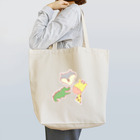 chikoショップのわに おおかみ きりん Tote Bag