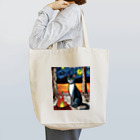 Ppit8の星に包まれる夜のアトミックファイヤー Tote Bag