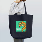 kazu_gの幸せの金龍さん（緑） Tote Bag