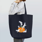 wakutaのジャックオーランタンと猫(背景透過ver.) #toneko Tote Bag