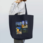 EXPLOSIONのゴッホと夜空。 Tote Bag